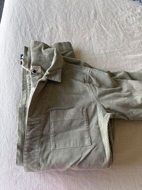 Universal Thread Olive Green Corduroy Jumpsuit